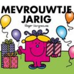 Mevrouwtje Jarig – Roger Hargreaves