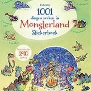 1001 dingen zoeken in monsterland – stickerboek. 1001 DINGEN ZOEKEN, Doherty, Gillian, Paperback