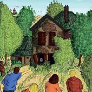 4 Vrienden en het mysterie rond het spookhuis. Joling Luinenburg, Paperback