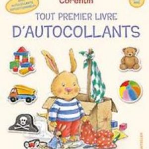 Corentin tout premier livre d’autocollants (2-5 a.). 2-5 ans – Avec autocollants repositionnables, ZNU, onb.uitv.
