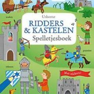 RIDDERS EN KASTELEN SPELLETJESBOEK. USBORNE, Paperback