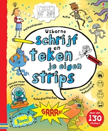 Schrijf en teken je eigen strips. Verschillende striptekenaars, Hardcover