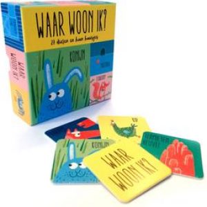 Waar woon ik? Sorteerlotto – 27 dieren en hun huisjes. 27 dieren en hun huisjes, Boldt, Claudia, onb.uitv.