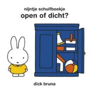 Nijntje schuifboekje: Open of dicht. Dick Bruna, Hardcover