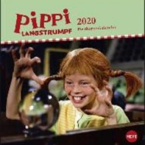 Pippi Langstrumpf Postkartenkalender 2020. Paperback