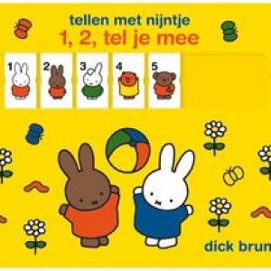 tellen met nijntje, 1,2, tel je mee. 1,2, tel je mee, Dick Bruna, Hardcover