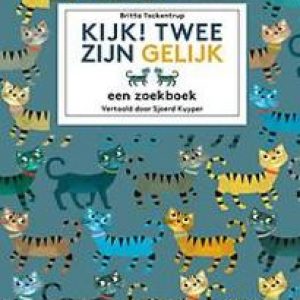Kijk! Twee zijn gelijk. een zoekboek, Teckentrup, Britta, Hardcover
