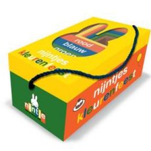 nijntjes kleurenfeest. box met 5 boekjes en 5 stapelkubussen, Dick Bruna, onb.uitv.