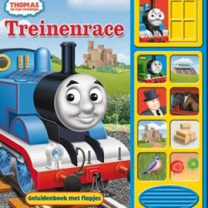 Treinenrace. geluidenboek met flapjes, Awdry, W., Hardcover