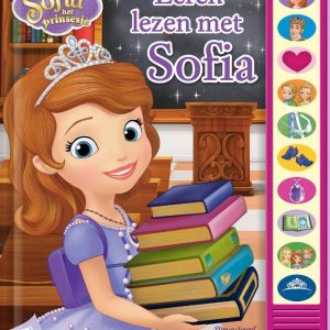 Disney Lern lezen met Sofia het Prinsesje geluidenboek. onb.uitv.