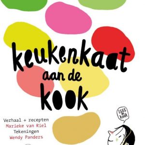 Keukenkaat aan de kook + doeschrift. Van Riel, Marieke, Hardcover