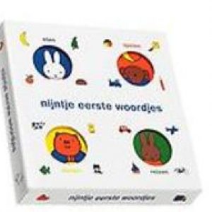 Nijntje eerste woordjes. slipcase met 4 kartonboekjes, Dick Bruna, onb.uitv.